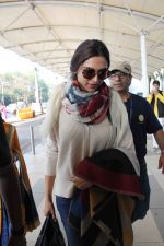 Deepika Padukone spotted at Mumbai Domestic Airport on 26th Jan 2015